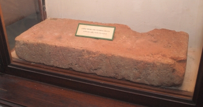 Large Fired Brick - Courtesy Government Museum, Chennai